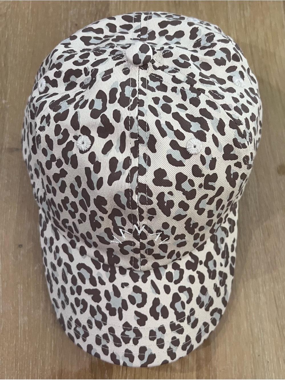 Varley- James Baseball Hat. NWT. OLEO.Beige and Brown Leopard Print.